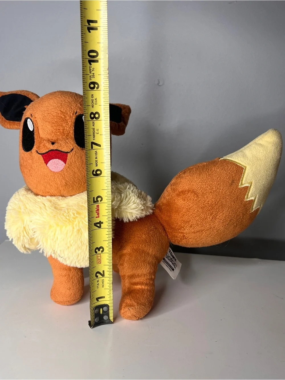 Pokemon Characters Plush Toy Lot of 3 : Eevee, Mimikyu, and Thunderbolt Pikachu